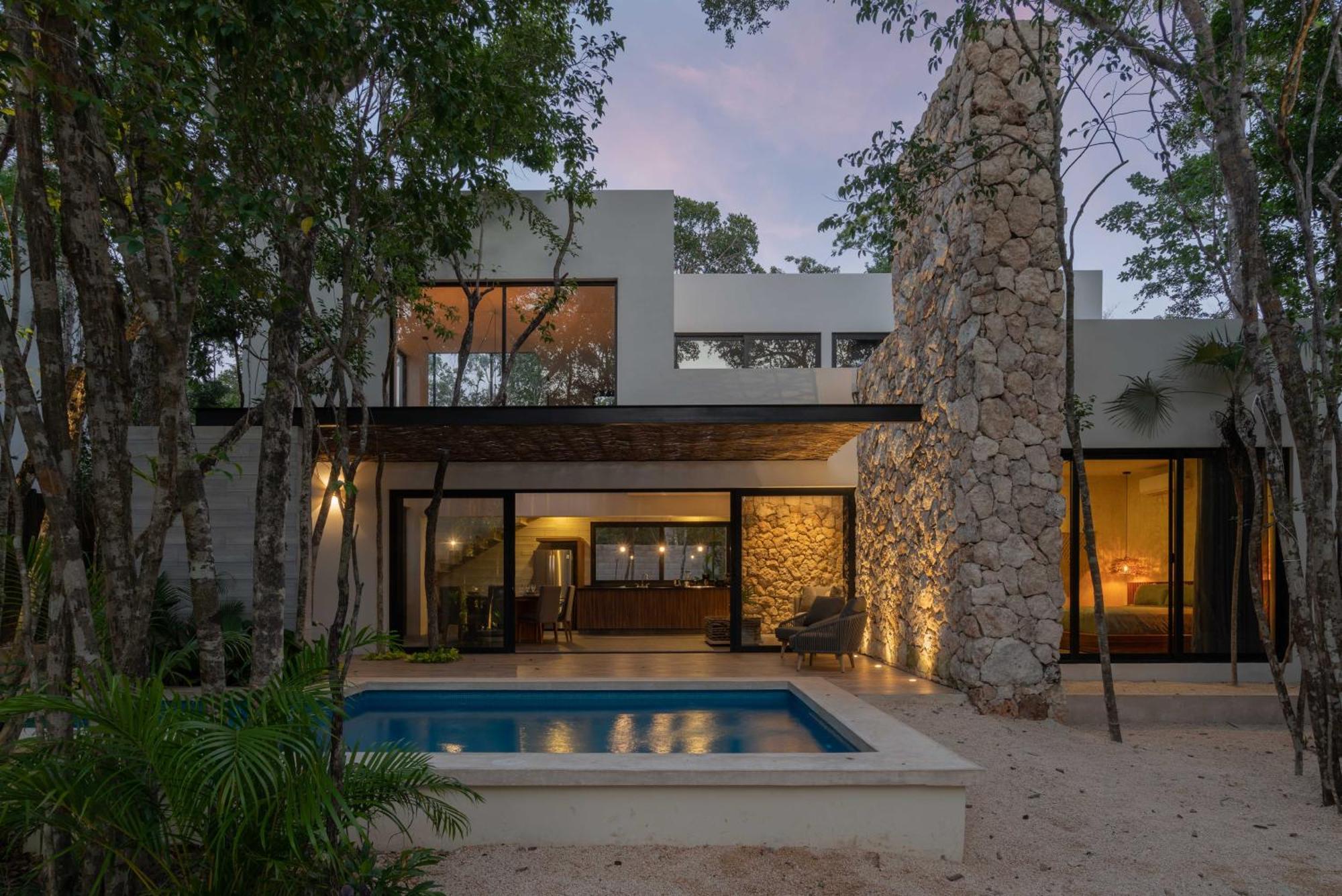 Twelve O'Clock - Luxury Villas Tulum Exterior foto