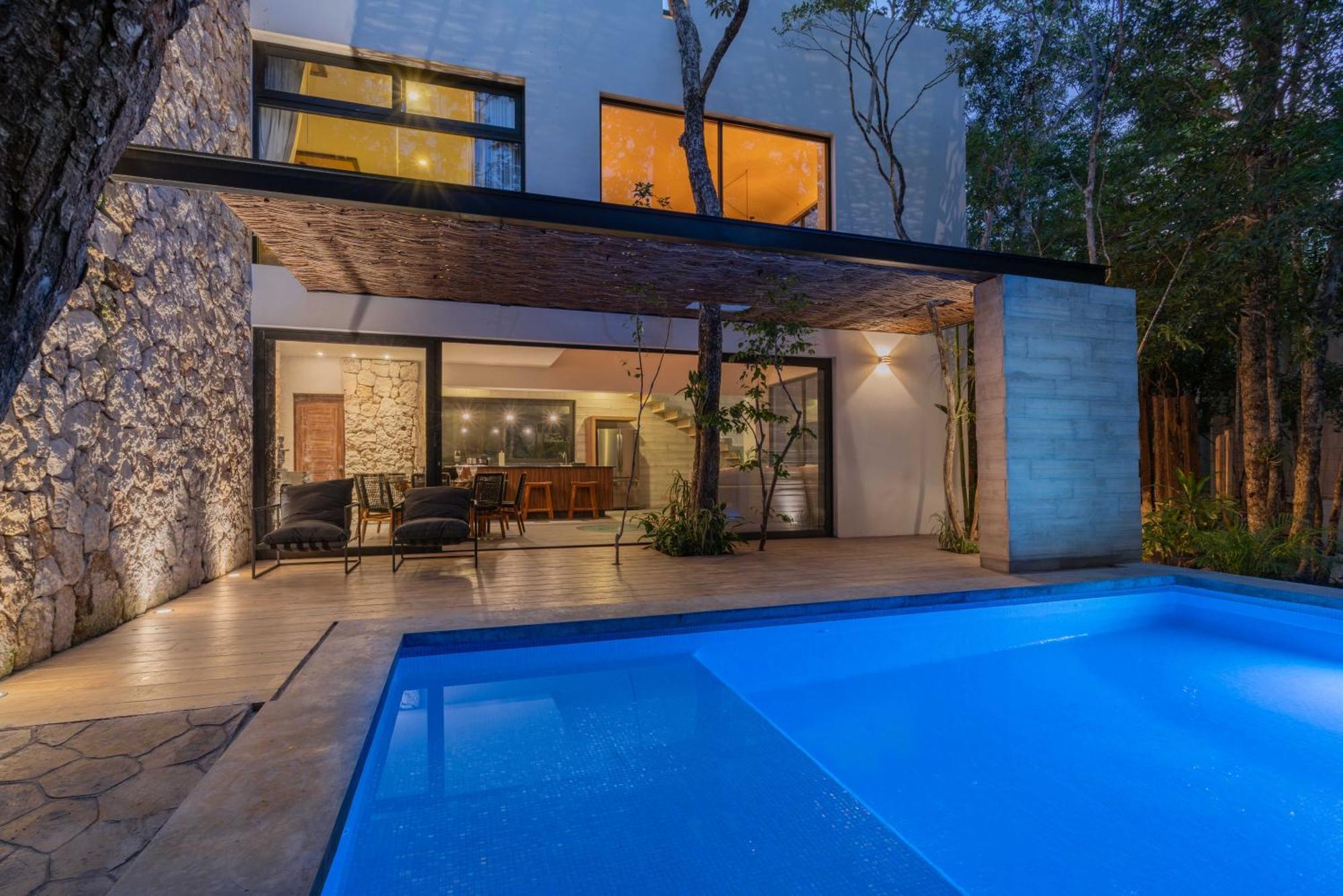 Twelve O'Clock - Luxury Villas Tulum Exterior foto
